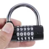 Serrure codée 4 Chiffres/5 Chiffres Mot de Passe Verrouillage de Sécurité Large Manille Cadenas à Combinaison Combinaison Voyage En Toute Sécurité de Sécurité Code de Verrouillage nouveau ► Photo 2/6