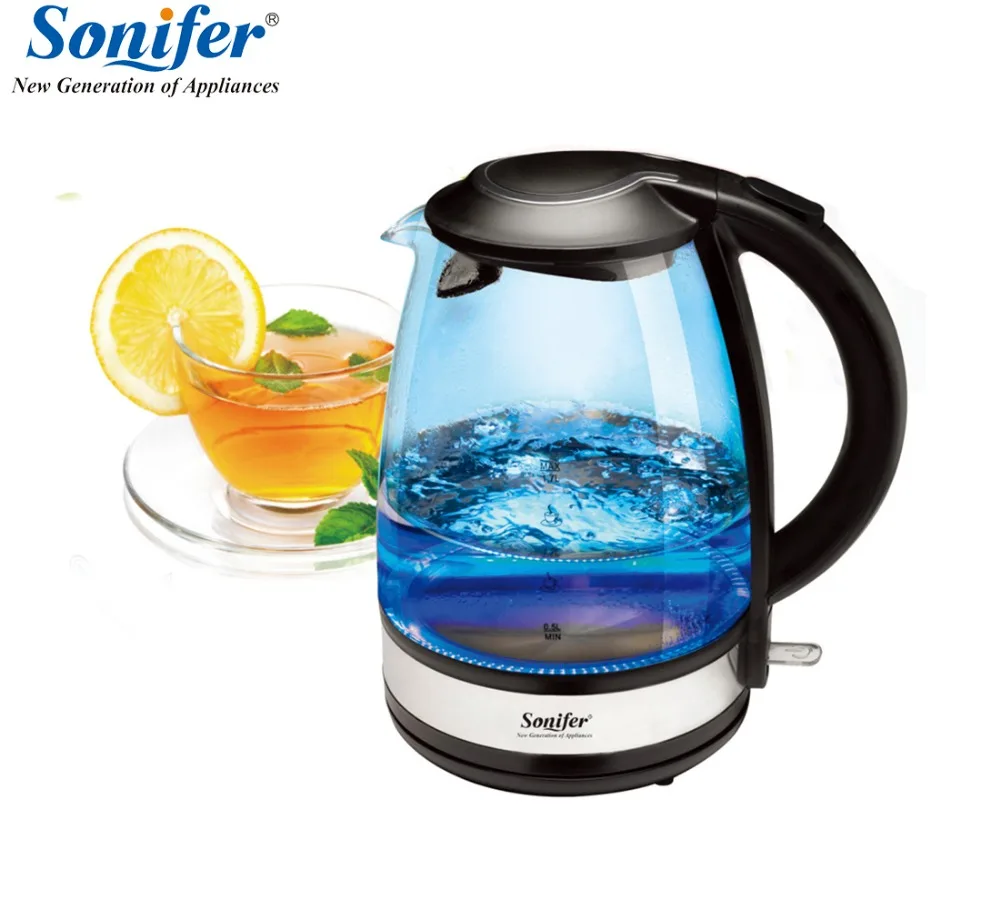 Buy 1.7L Original Colorful Electric Kettle Glass 2200W