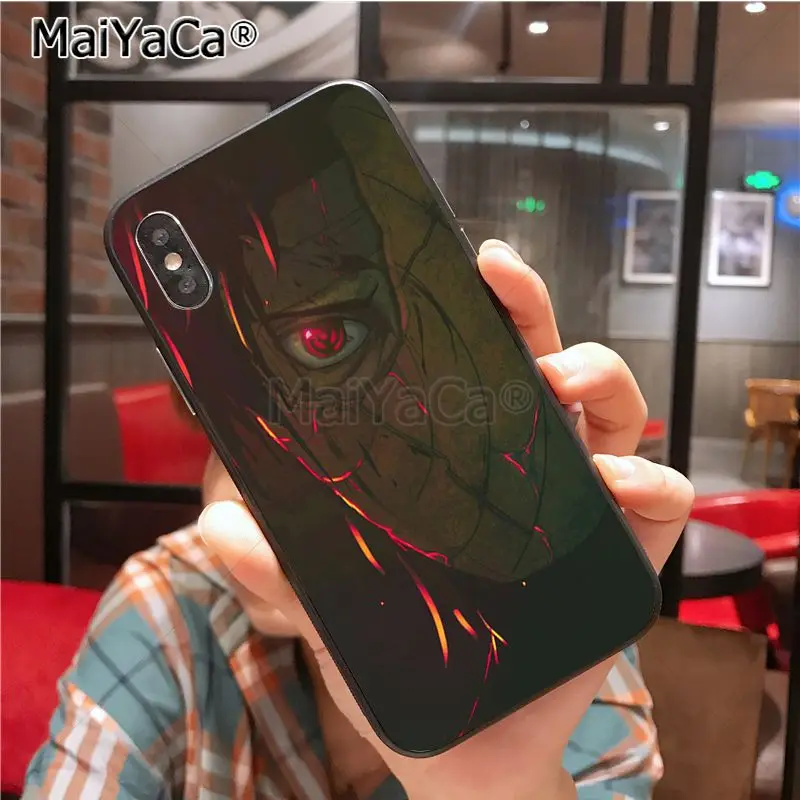 MaiYaCa Наруто Uchiha Obito чехол для телефона для iphone 11 Pro11 Pro Max X XS XR XS MAX 8 7 6 6S Plus 5 5S SE cass