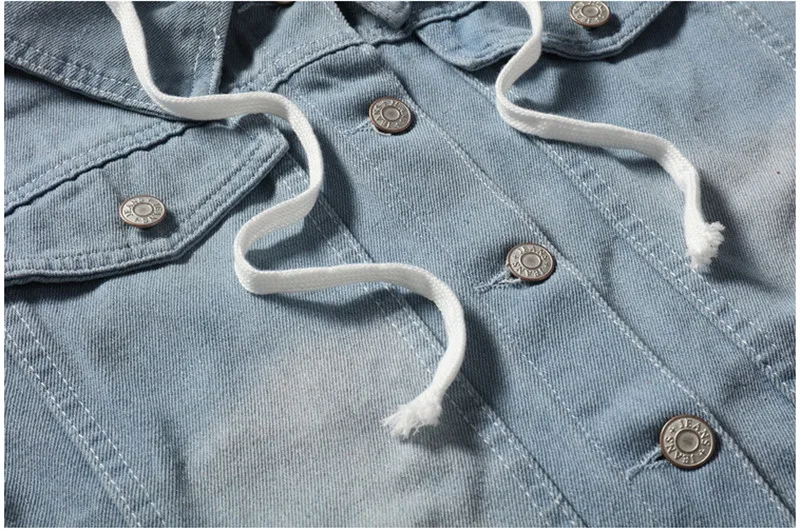 По сравнению с Размеры джинсы куртка Для мужчин на весну и зиму Для мужчин s куртка с капюшоном джинсы размера плюс 3XL «хип-хоп» для джинсовая куртка мужская уличная одежда