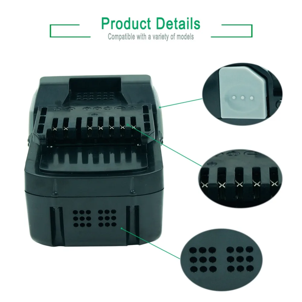 Литий ионный перезаряжаемый аккумулятор для Hitachi BSL1830 BSL1840 DS18DSAL 330067 2