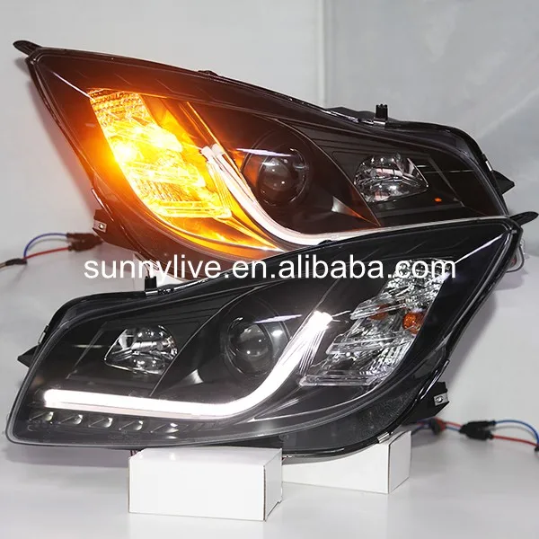 

FOR GM-BUICK for Verano Regal Opel insignia LED Strip Headlight 2008-2014 year A8 style SN