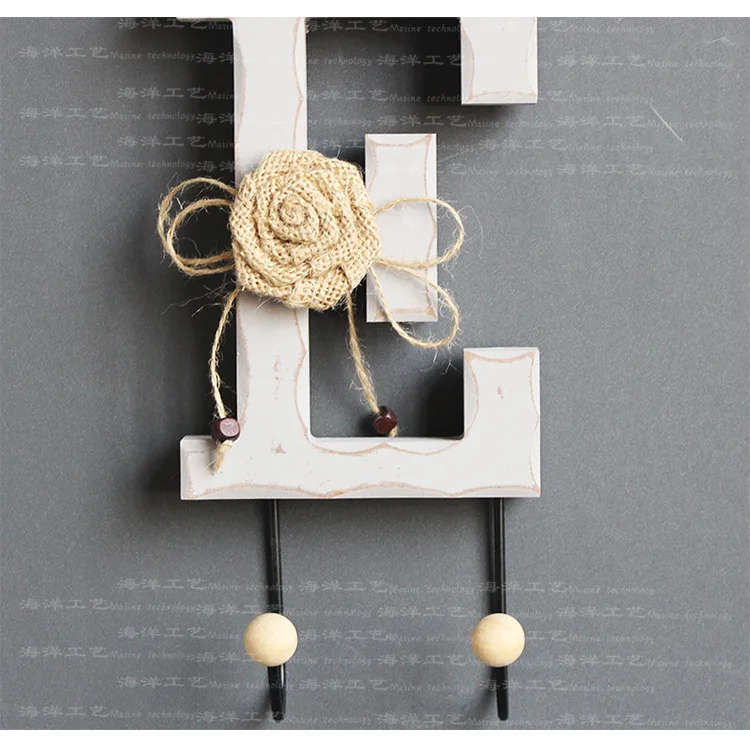 Креативная одежда с надписями-крючком деревянные буквы pothlooks домашнее украшение буквы любовь декоративные деревянные функциональные буквы