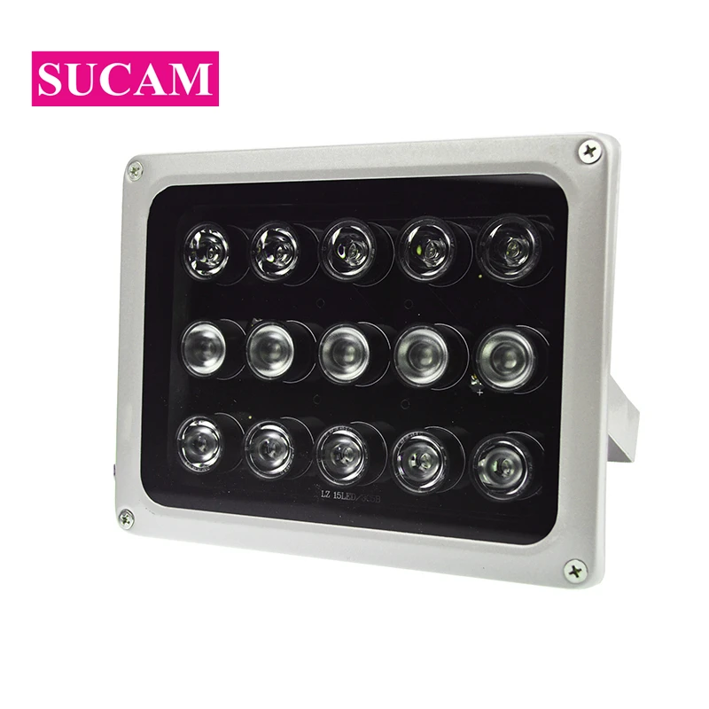 

DC 12V CCTV Fill Leds 15Pieces Array IR Led Light Infrared Illuminator Lamp Night Vision Waterproof Leds for CCTV Camera