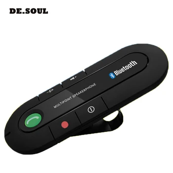 

PARASOLAHandsfree Speakerphone Long Standby Call 24 Hours Car Accessories Car Bluetooth Wireless Transmisor FM Bluetooth Car Kit