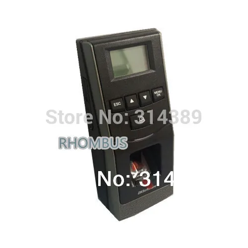 

RS485 networking Fingerprint SD card B&W LCD and time attendance machine Door lock access control F6
