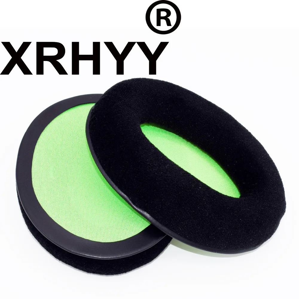 

XRHYY 1 Pair Replacement Velvet Pillow Ear Pads Cushions Earpads Cups For Kingston KHX-HSCC-BK-FR HyperX Cloud Headphones
