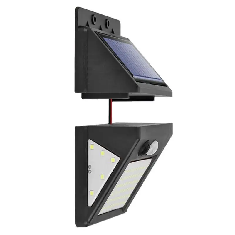 

70LED IP65 5000K-5500K 5.5V IP65 Solar Three-Sided Split Wall Light Motion Sensor Outdoor Garden Lamp