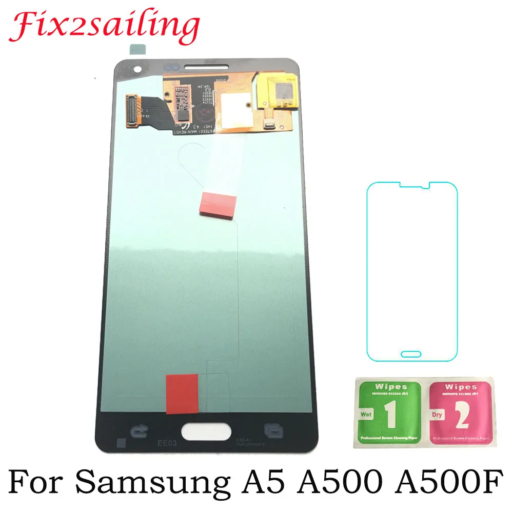 

Super AMOLED 100% Tested LCD Screen SAMSUNG Galaxy A5 2015 Display A500FU A500 A500F A500M LCD Display Touch Screen Replacement