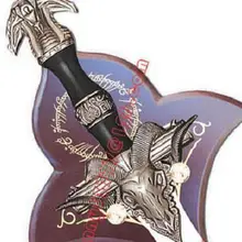 S4846 игра Аниме WOW FROSTMOURNE SHADOWBANE овец коготь меч W настенная доска 29,2"