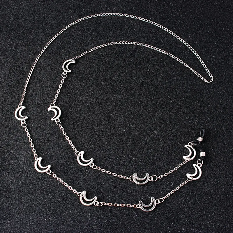 

Imixlot 7 Styles Moon Star Chain Eyeglass Strap Reading Glasses Spectacles Eyewear Eyeglass Chain Neck Cord Strap Rope