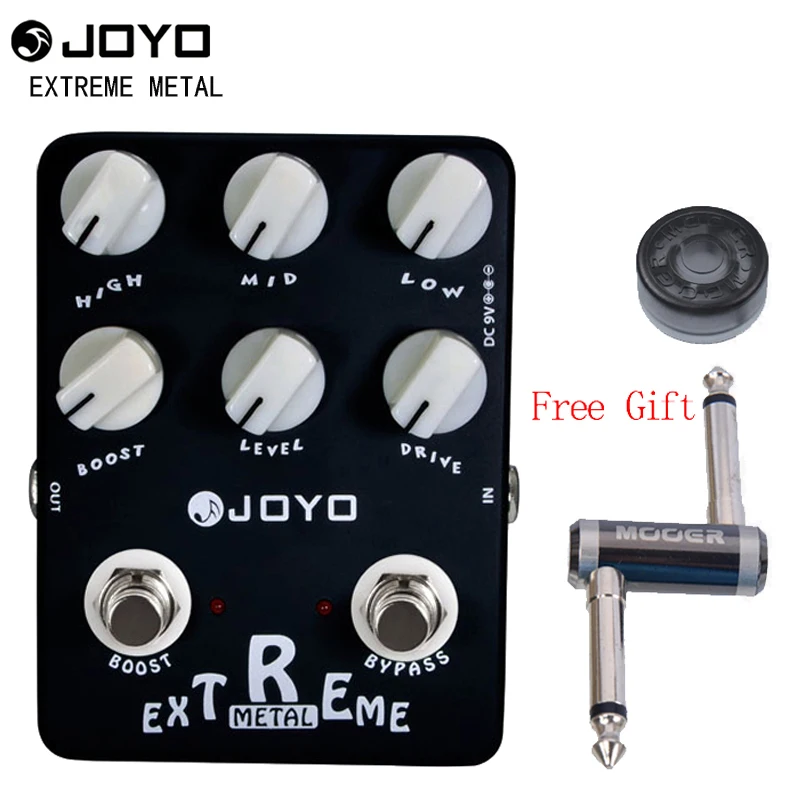 

JOYO Guitar Effect Pedal Sound Box Extreme Metal (Amplifier Simulator) -JF-17 + One MOOER PC-Z Pedal Connector and One Cover Cap