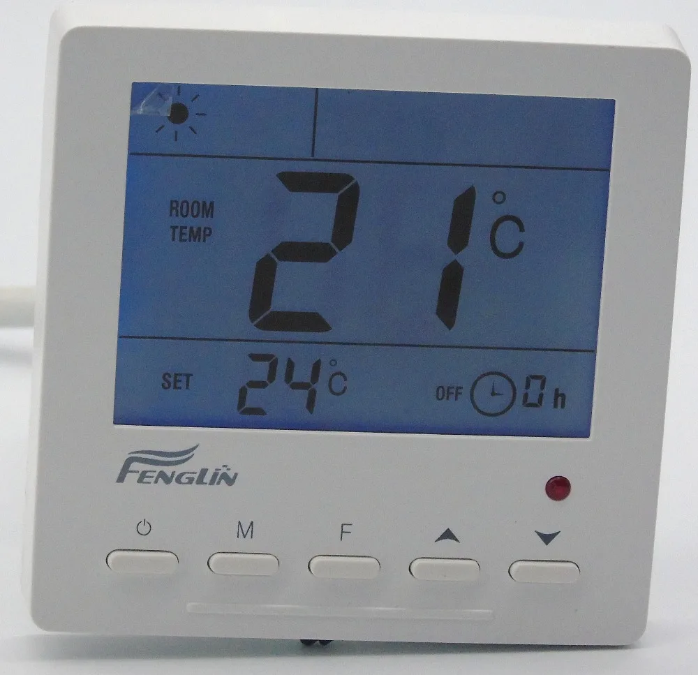 

Digital LCD Display Communication protocol RS485 Thermostat for Central Airconditioning