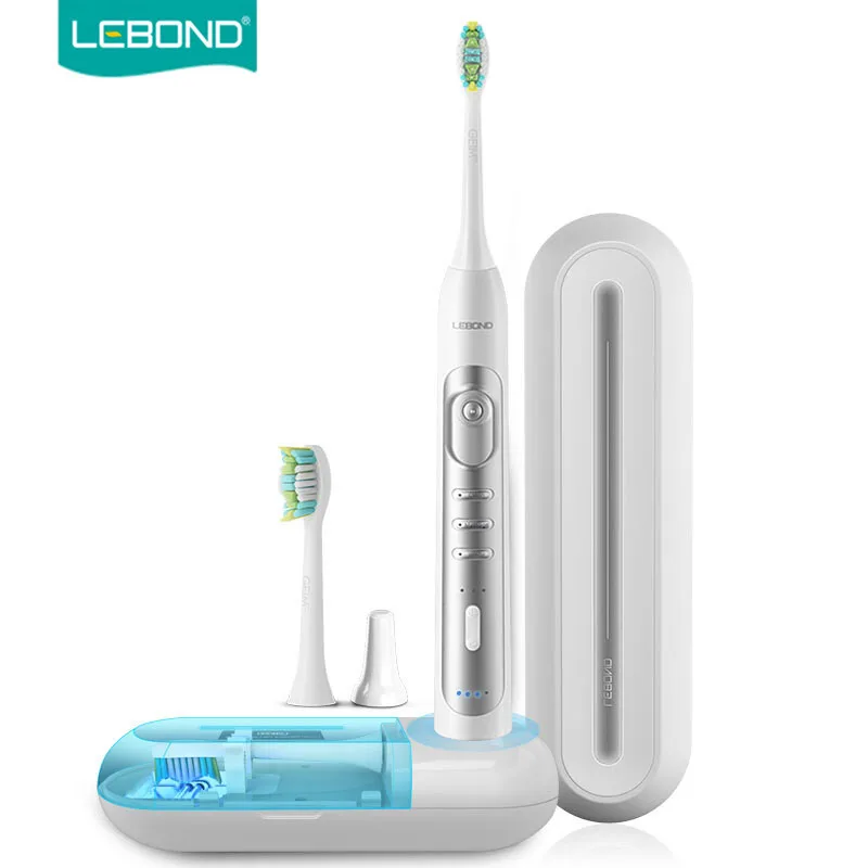 LEBOND M9 Ультразвуковая электрическая зубная щетка для Зубная щётка Перезаряжаемые