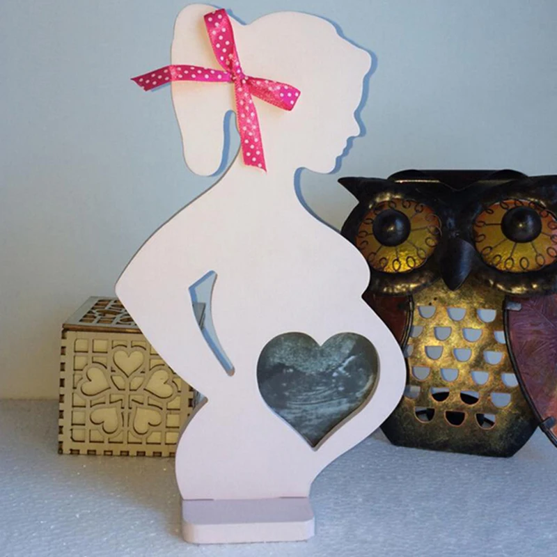 

2016 Hot Sale Wooden Frames for Pregnant Women New Wedding Supplies Wedding Props Ornaments Decorations