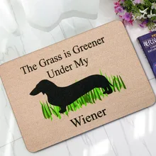 CAMMITEVER дверь для собаки коврик смешной слово Пол Дверной коврик мультфильм коврики для ванной комнаты Туалет Декор для гостиной