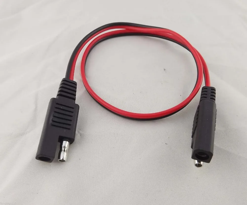 

1pcs Battery SAE To SAE DC Power Automotive Connector Cable 18AWG 50cm 500mm 20"