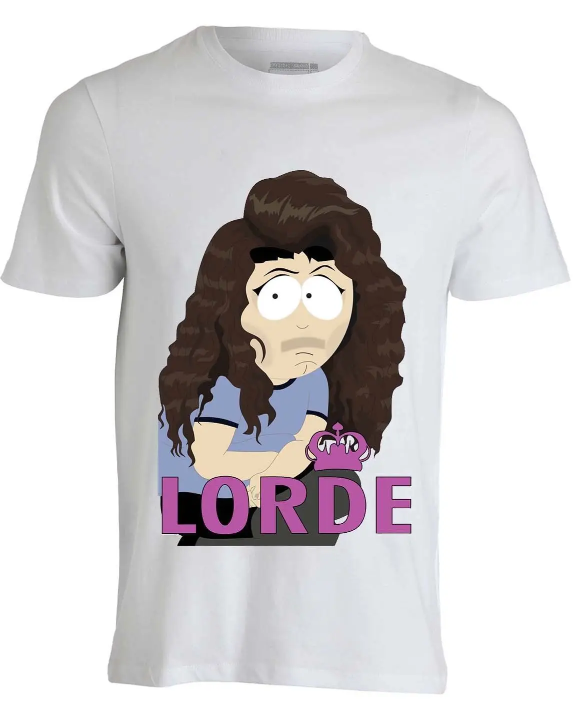 South Park Lorde Randy Marsh Funny Parody Men S Clothing Top T Shirt White T Shirts Short Sleeve Leisure Fashion Summer T Shirts Aliexpress