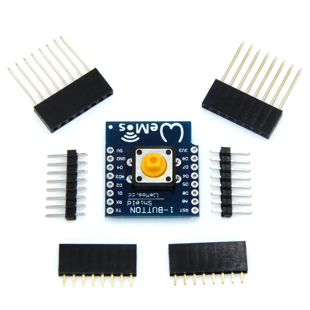 10pcs-lot-1-Button-Shield-For-Esp32-For-D1-Mini-Button