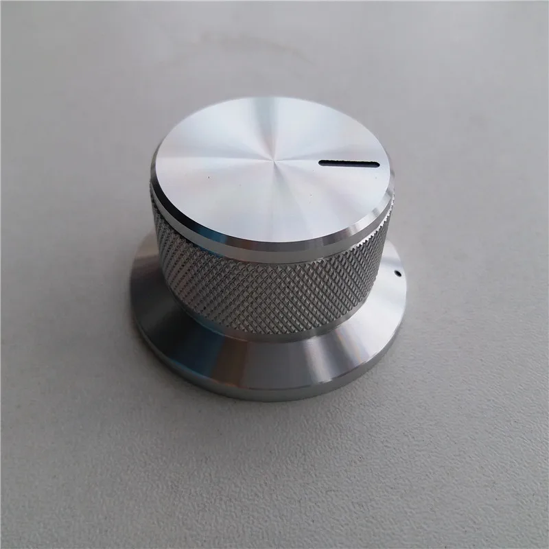 1pcs aluminum knob potentiometer knob 44*25*6mm Knurled knob gold