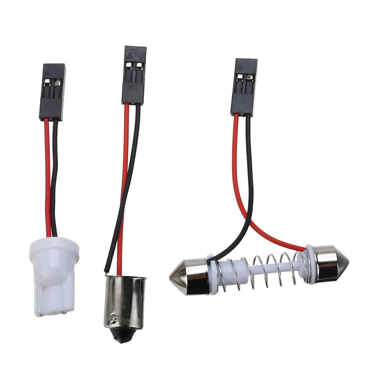 Universal 20pcs/set T10 BA9S COB 18LED 12V Car Interior Panel Dome Reading Light Festoon Bulb Set