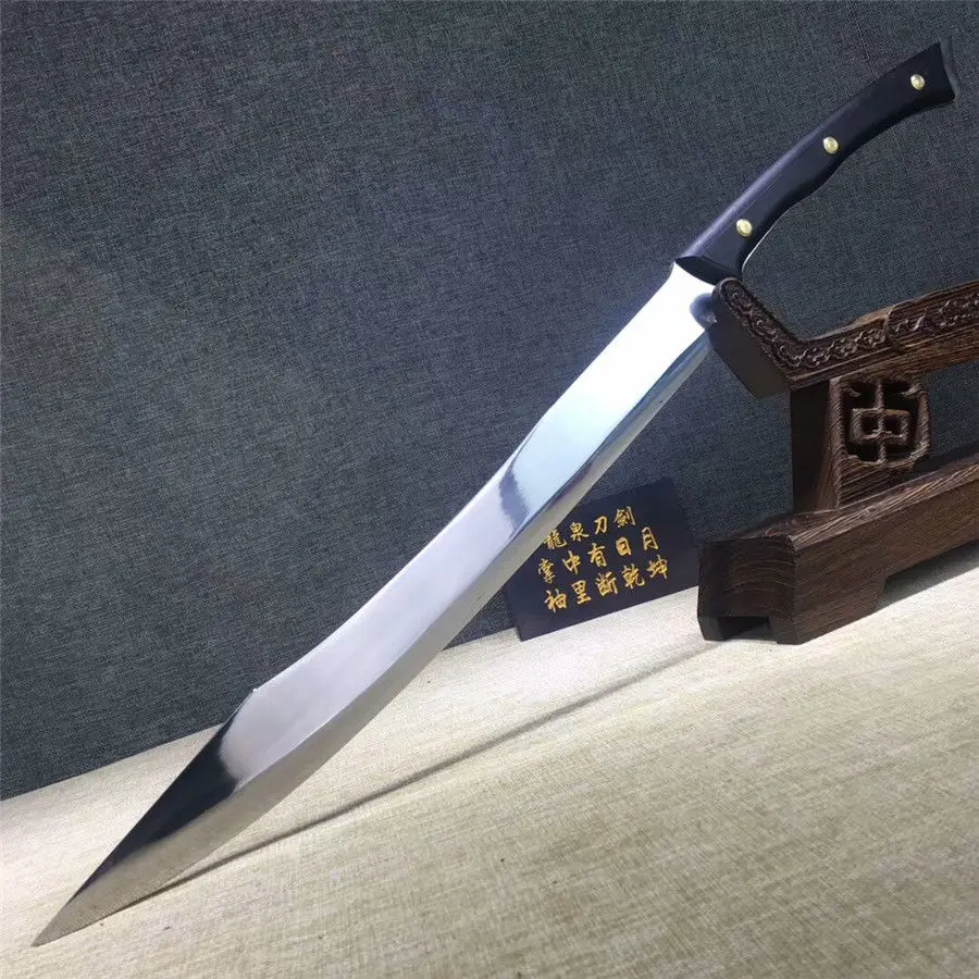 Hand Kung Fu Sword Sharp HRC60 High Manganese Steel Wushu Dao