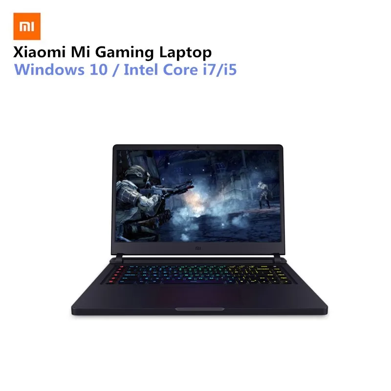 Vente Xiao mi mi Ga mi ng Ordinateur Portable 15.6 WIN10 Intel Core I7 7700HQ Quad Core 16 gb RAM 256 gb SSD + 1 tb HDD GTX1060 Dédié Carte Graphique