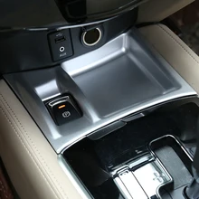 Per Nissan X-Trail XTrail T32/Rogue 2017 2018 2019 copertura Auto Bracciolo corrimano Trim telaio Freno A Mano Elettronico freno di stazionamento