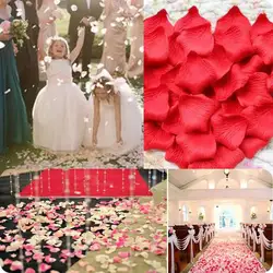 Новинка 100 шт./пакет искусственный цветок «Роза» искусственные лепестки на День святого Валентина свадебные украшения MK