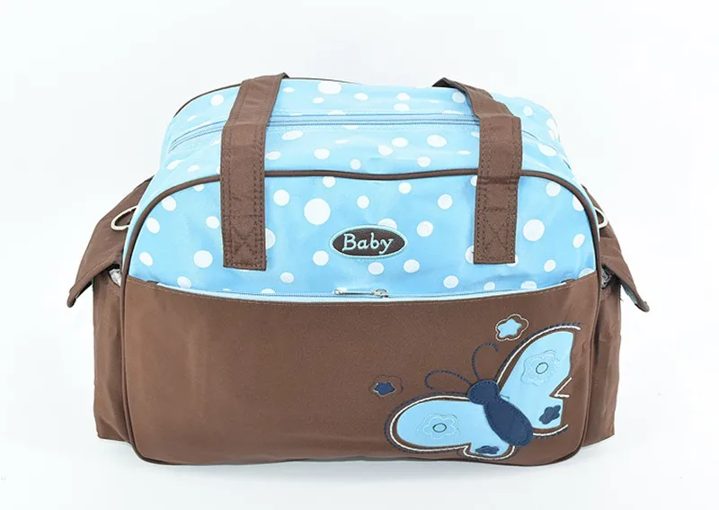 CROAL CHERIE 411730cm Tote Nappy Bag Organizer Butterfly Style Baby Care Bag For Stroller Diaper Bags With Diaper pad  (3)