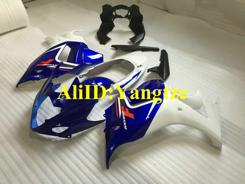 Комплект обтекателей для мотоцикла на заказ GSX650F 08 09 10 GSX 650F 2008 2009 2010 GSX650 F белый