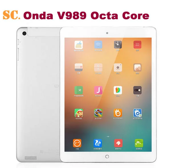  9.7" Retina2048*1536 Onda V989 Air Allwinner A83T Octa Core 2GB RAM 32GB ROM Android 4.4 Tablet PC  2.0MP Camera BT 7000mAh 