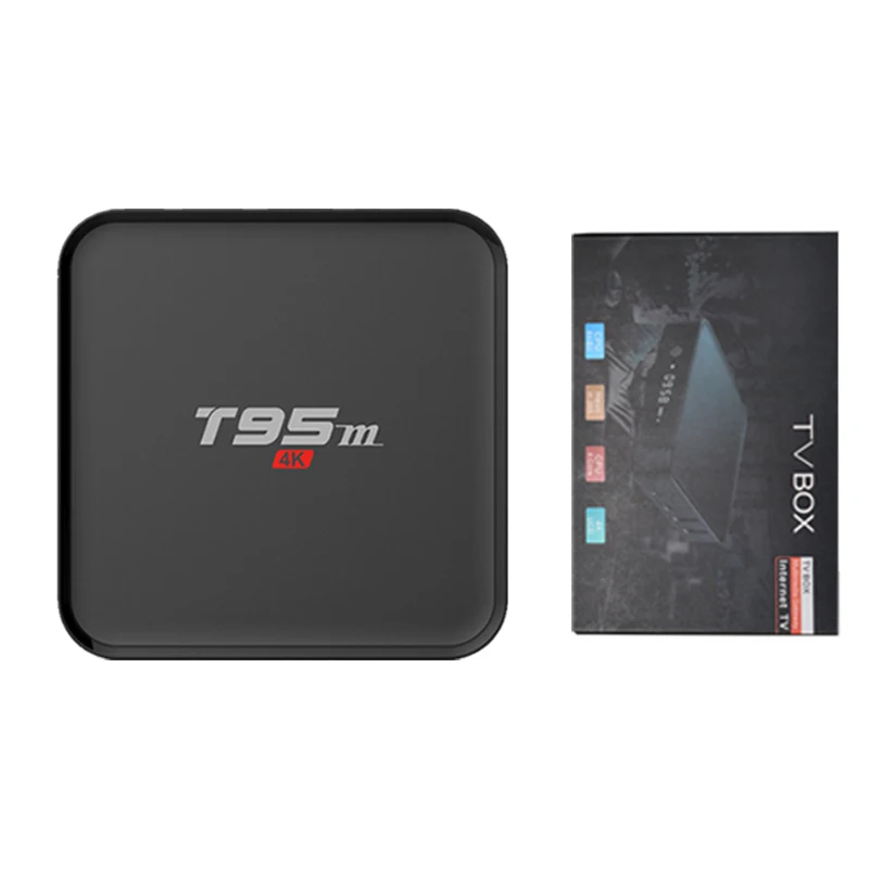 

T95M 1GB 8GB tv box Amlogic S905X 2.4GHz WIFI Android 6.0 Quad Core Streaming Smart Set-top Media Player