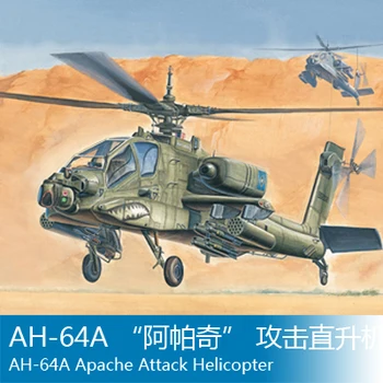 

Assembly model Trumpeter 1/72 AH-64A aircraft Helicopter