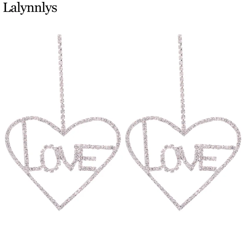 Lalynnlys, уникальный дизайн, доллар США, деньги,$, висячие серьги для женщин, круглые, сердце, любовь, серьги для женщин, модные ювелирные изделия, подарки E6295