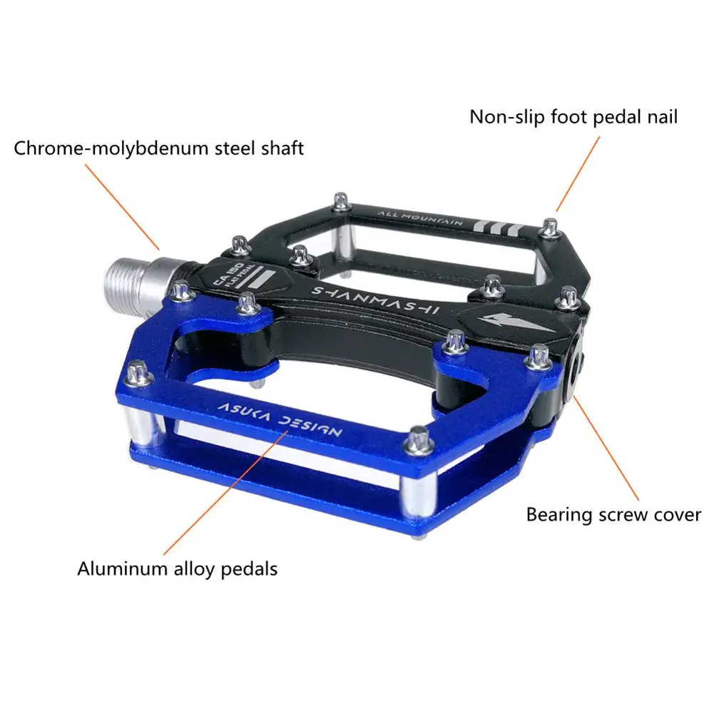 Профессиональный большой удобный велосипед педали 9/1" алюминиевый сплав MTB для горного велосипеда BMX велосипедные педали с герметичными подшипниками
