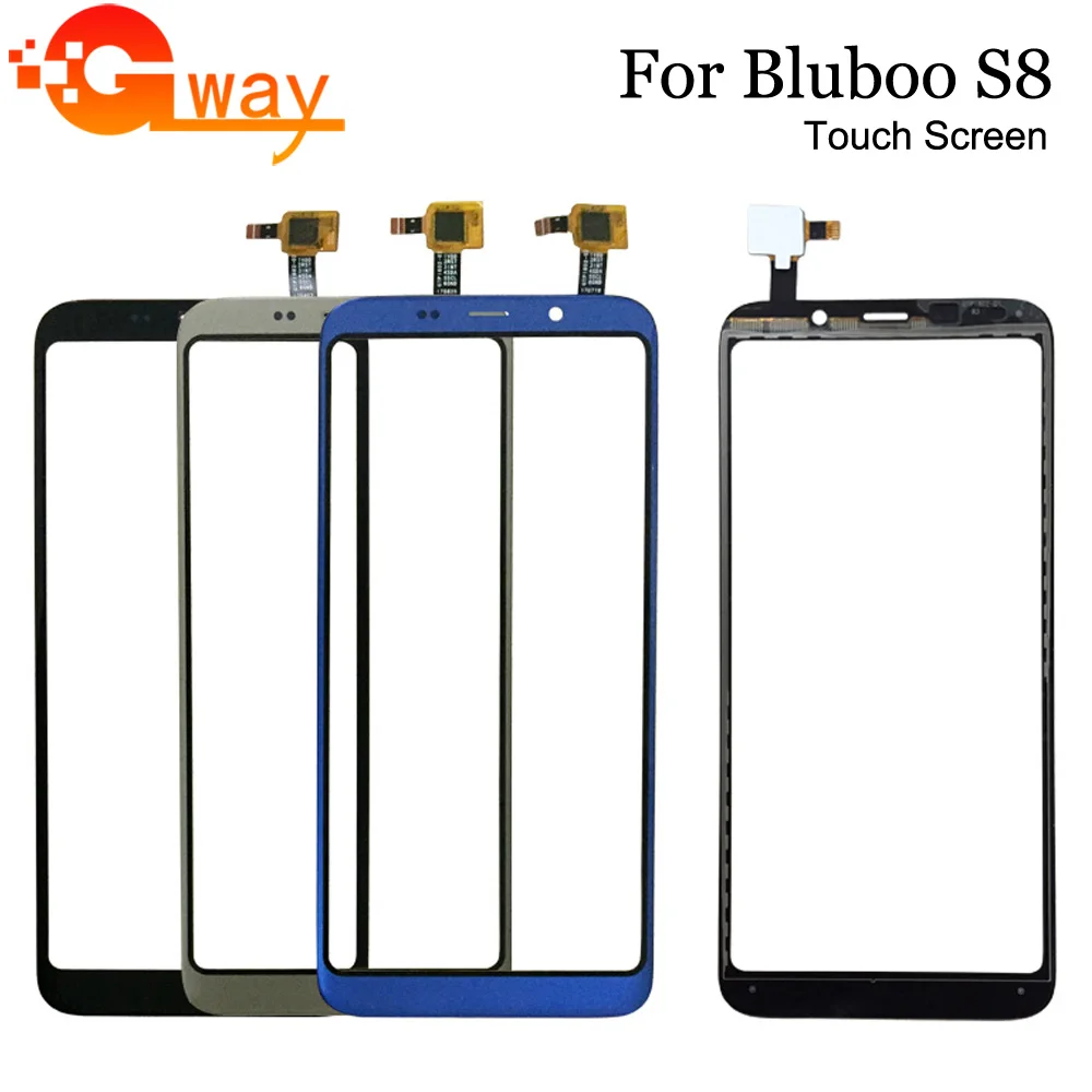 

Black/Blue/Gold For Bluboo S8 Touch Screen Lens Sensor Touch Panel Replacement Mobile Accessories +Tools