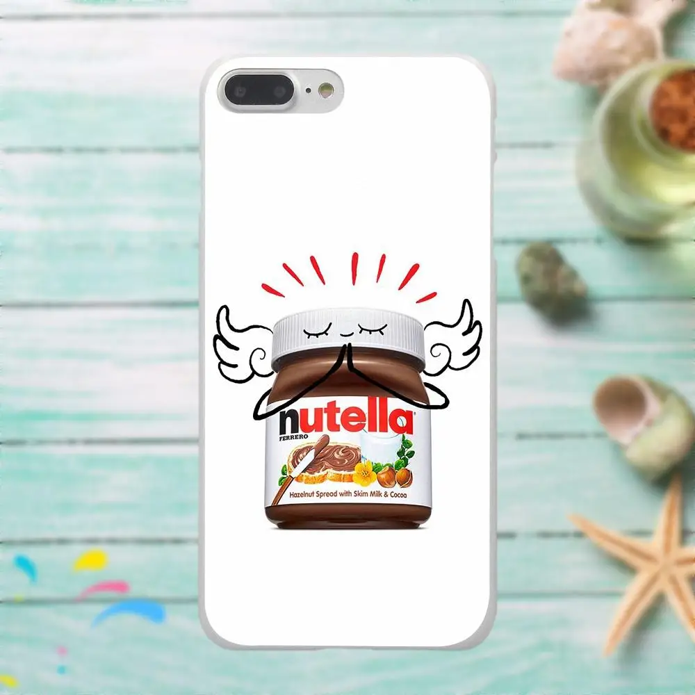 Шоколадная еда Tumblr Nutella милые для Samsung Galaxy A3 A5 A7 J1 J2 J3 J5 J7 2015 2016 2017 мягкие лучшие
