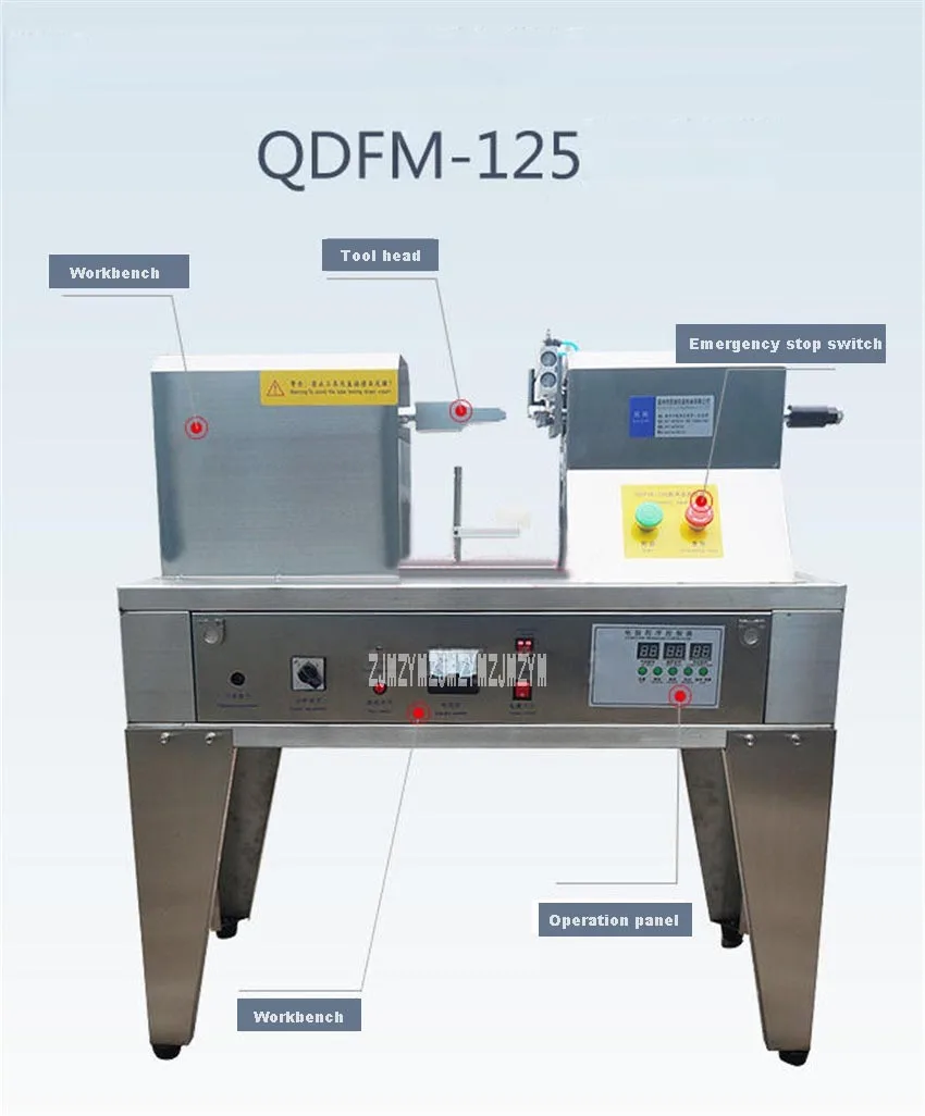 Новая QDFM-125 высокочастотная ультразвуковая запаечная машина AC220V/50Hz Ультразвуковая зубная паста трубка пластиковая трубка герметик 1200 Вт 70 мм