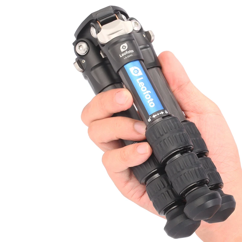 Ulanzi Leofoto LS 223C Mini Carbon Fiber Tripod, Lightweight Portable