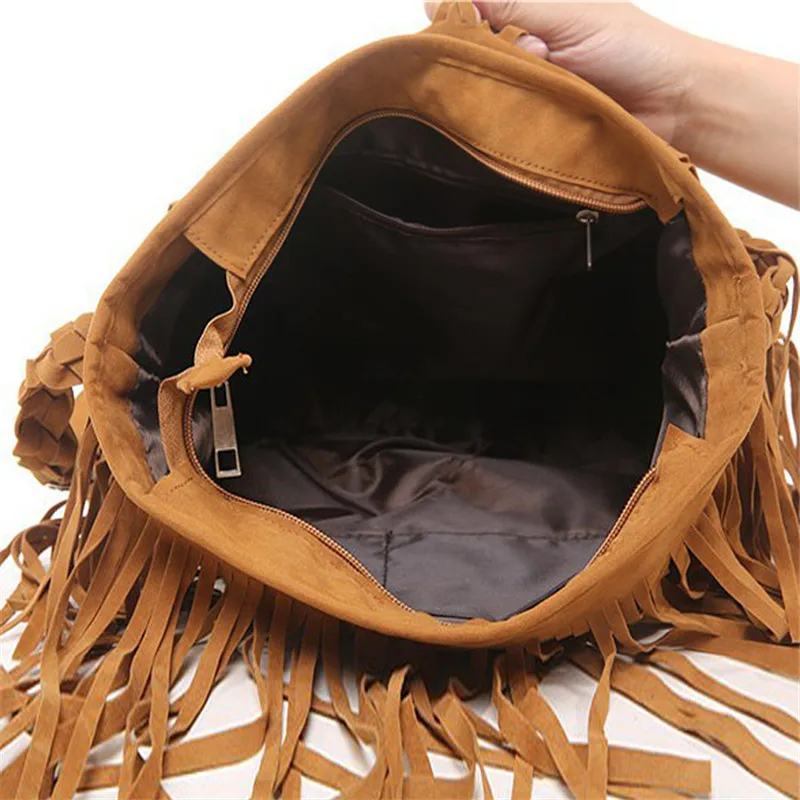 Женская Замшевая сумка мессенджер LBY2017 с кисточками|fringe handbag|fashion handbaghandbags fashion |