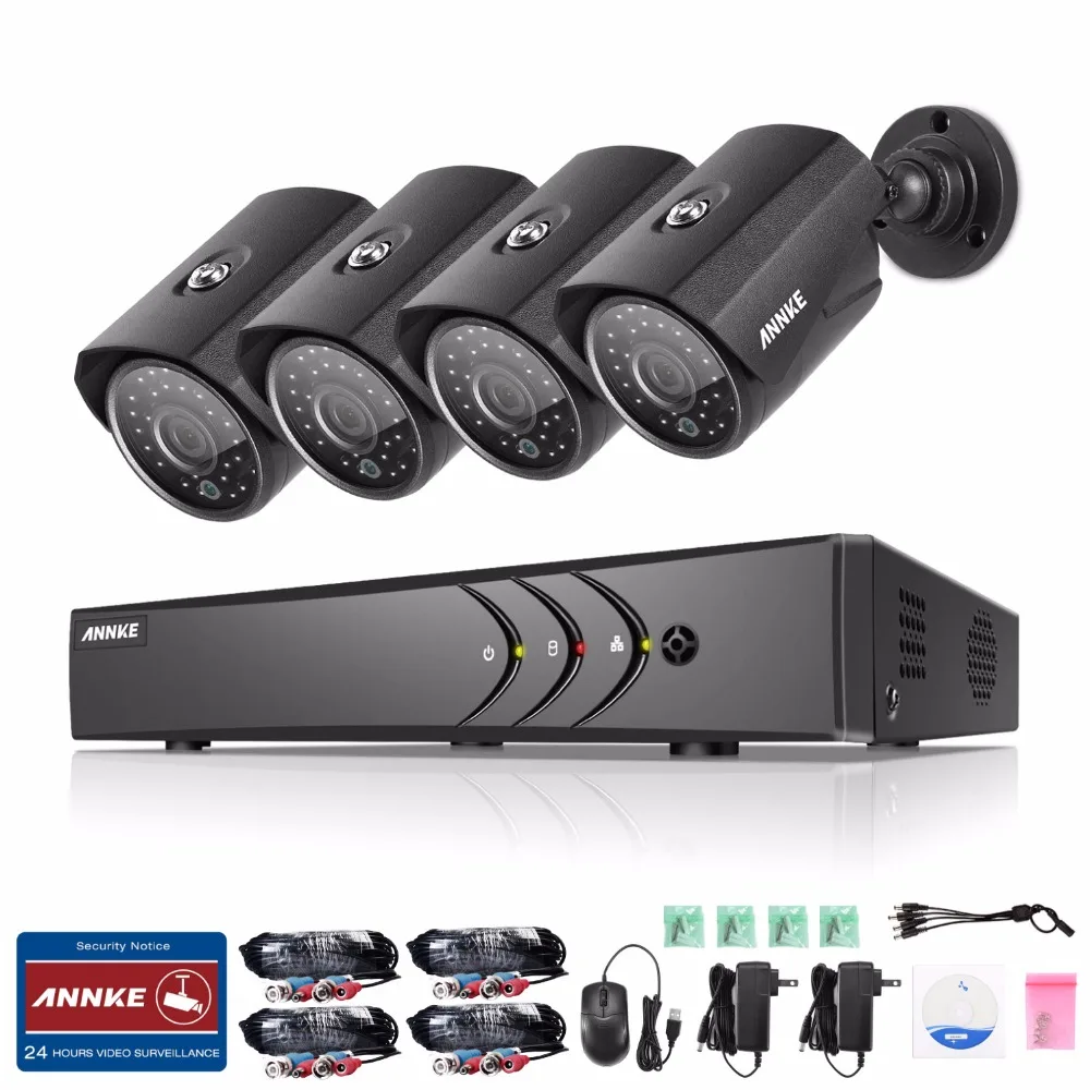 bilder für ANNKE 960 P Cctv-kamera-system 4 stücke 1.3MP 1500TVL im freien wasserdichte cctv Kamera 4CH 960 P Surveillance Kit bilder für ANNKE 960 P Cctv-kamera-system 4 stücke 1.3MP 1500TVL im freien wasserdichte cctv Kamera 4CH 960 P Surveillance Kit