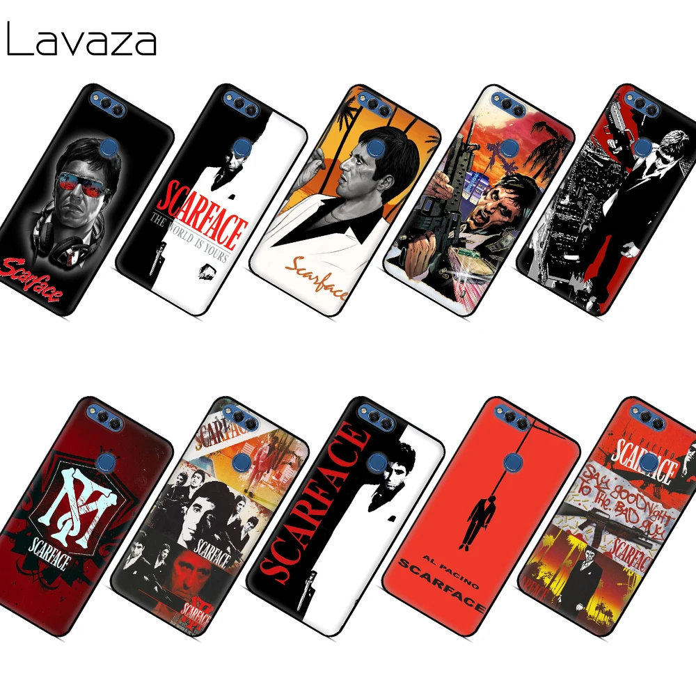 

Lavaza Scarface Case for Huawei P8 P9 P10 P20 P30 Y6 Y7 Y9 Lite Pro P Smart Nova 2i 3i Mini 2017 2018 2019