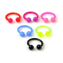 10 шт./лот, гибкие губы в язык, бровь, пупок, пирсинг, ювелирные изделия для тела,, дешево