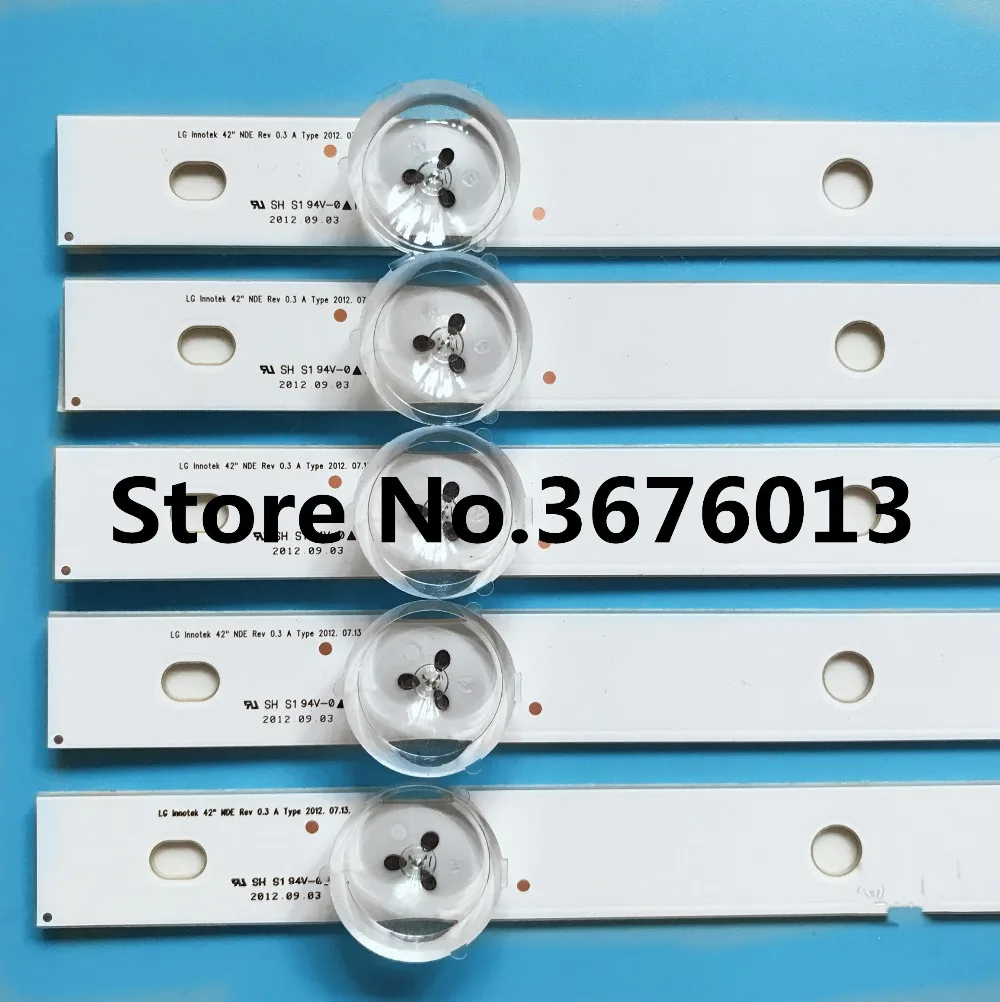 Светодиодный подсветка полосы для 42LN5400 42LN5300 ТВ LG innotek POLA2.0 POLA 2 0 42 &quotA/B Тип такой же