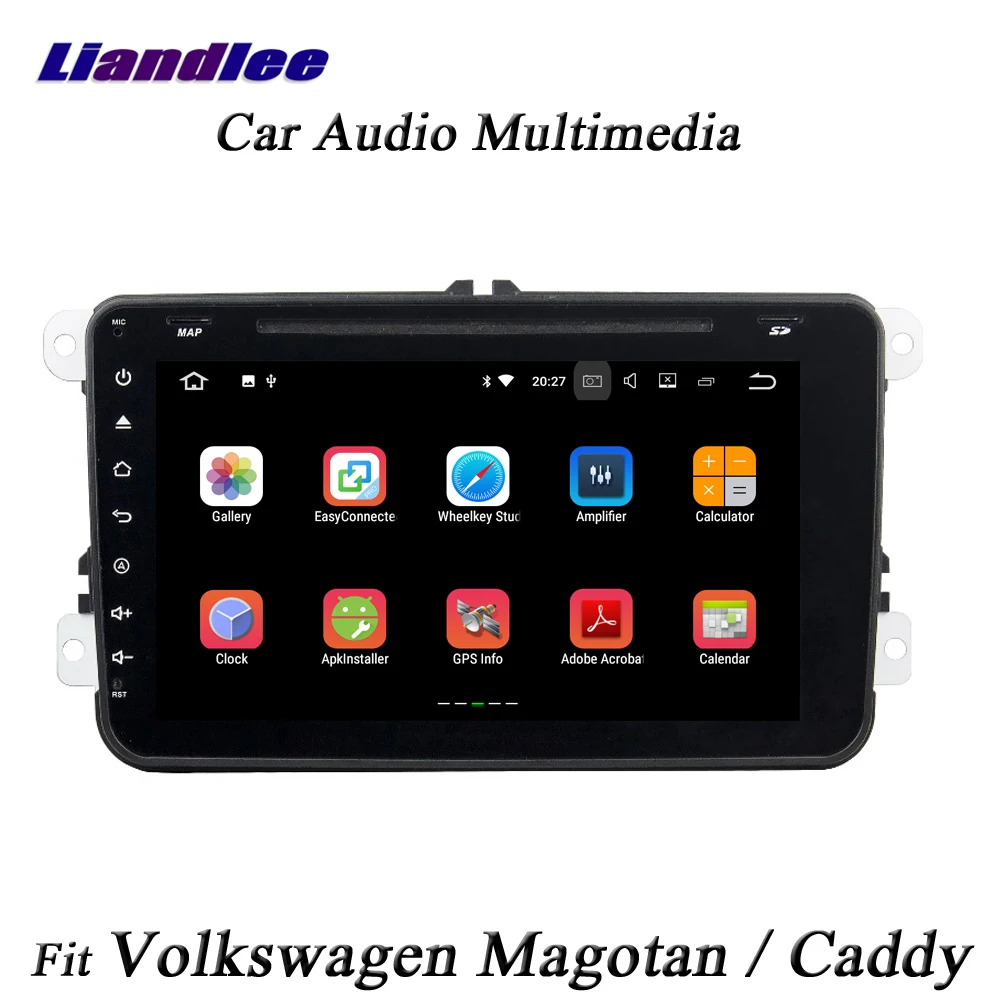 Cheap Liandlee Car Android System For Volkswagen Magotan / Caddy  Radio CD DVD Player GPS Nav Navi Navigation HD Screen Multimedia 2