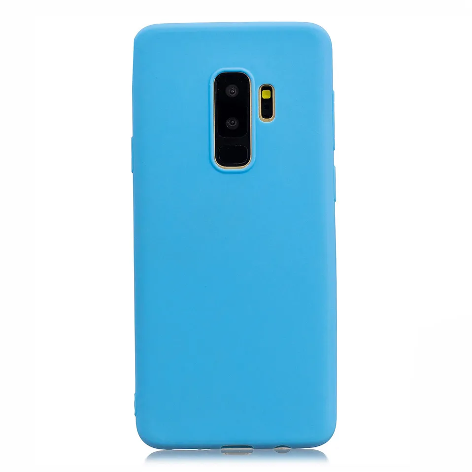 Candy Macaron Color Case For Samsung S6 S7 Edge S8 S9 plus 07
