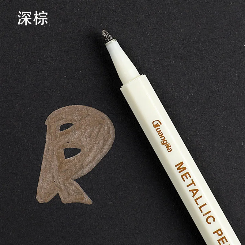 Практичная ручка для рисования красочная маркерная Ручка DIY Ремесло Фотоальбом украшение граффити для стеклянных черных карт - Цвет: 19