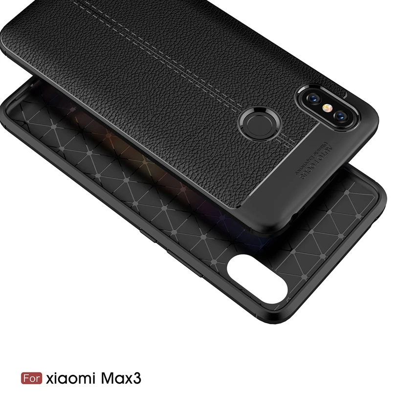 Чехол для Xiaomi Mi Max 3 / Max3 6 9 &quot роскошный мягкий силиконовый чехол с зернистой