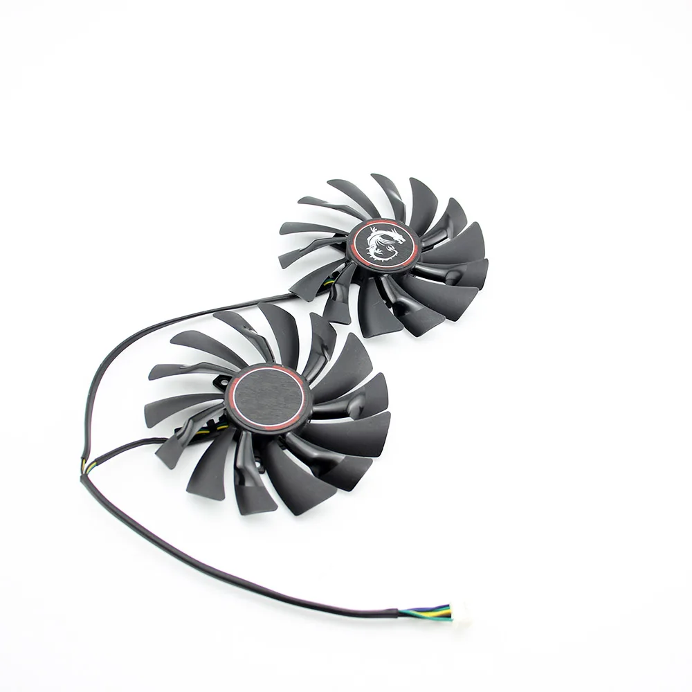 95 мм PLD10010S12HH 6Pin Видеокарта кулер вентилятор для MSI GTX970 GeForce GTX 970 игровые двойные вентиляторы двойной вентилятор охлаждения